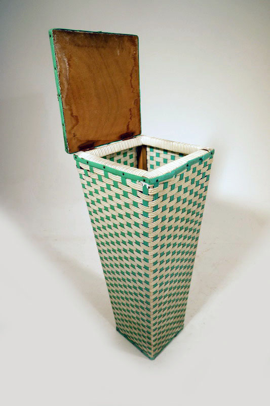 cesto ropa madera plastico 66x26x26 1u